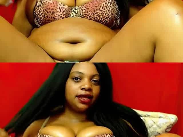 African Ebony Big Ass on Webcam