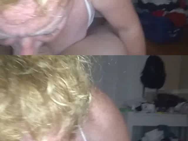 Ex gf blowjob in panties after cheating on me