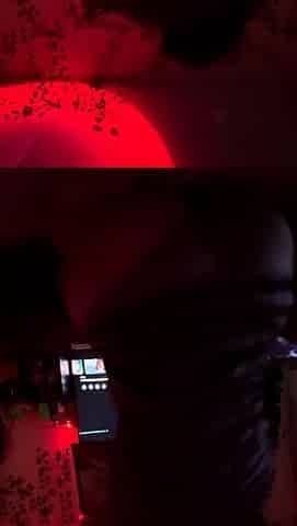Amateur striptease and Solo masturbation