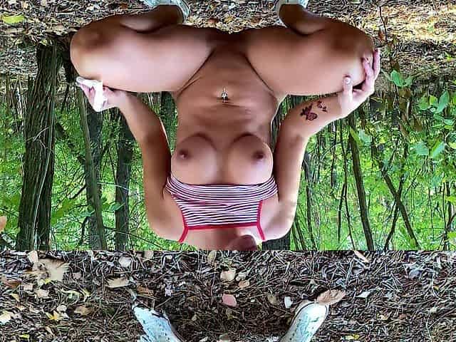 Slutty amateur mother i'd like to fuck pissing in public park - Rate my pee in 4K