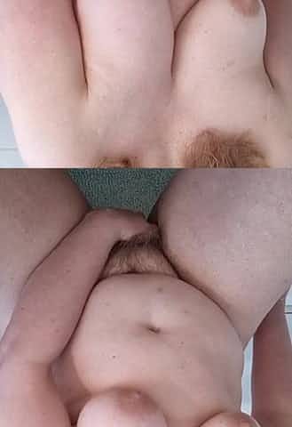 Masturbating to real orgasm
