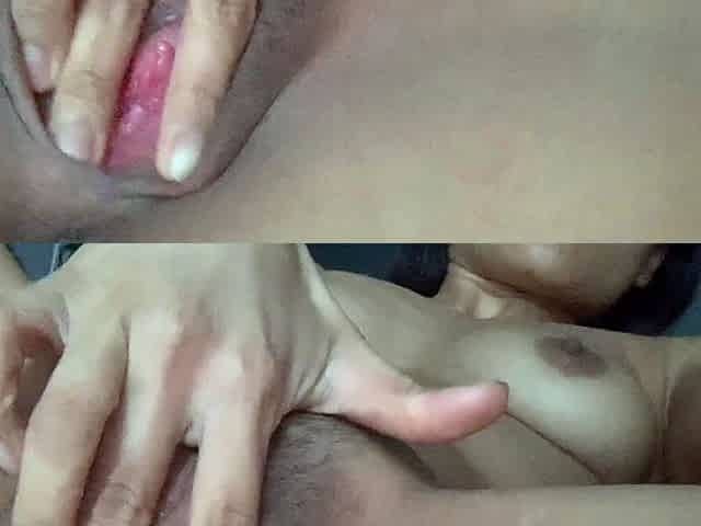 Milf brunette masturbating with toy ass