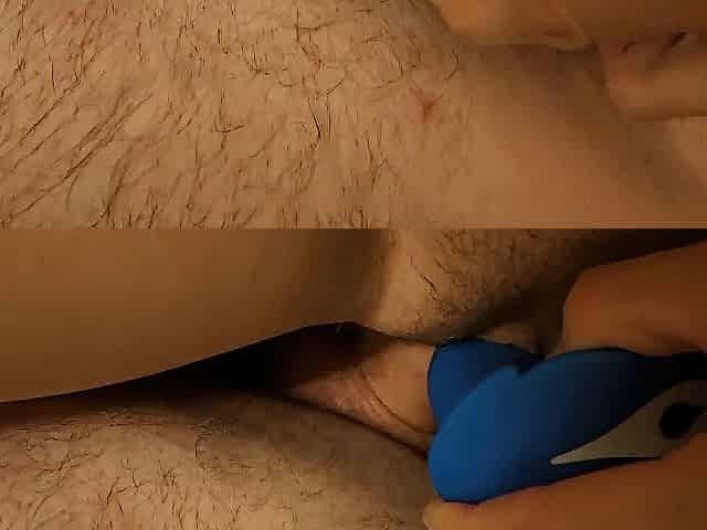 See my hips jiggle as I cum, right previous to this chab pulls out and cums all over me