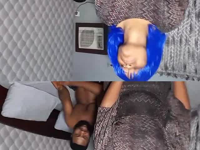 Ebony amateur hot MILF porn video