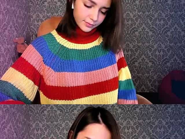 Hot amateur webcam teen masturbates for their fans