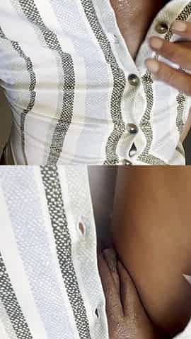 Slut in Striped Dress