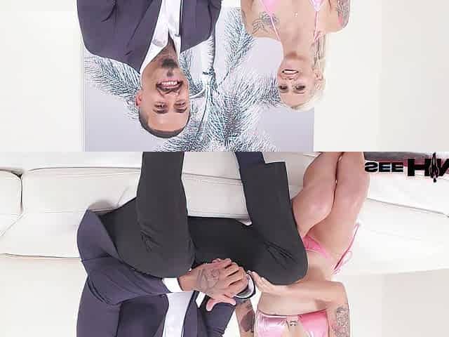Thug Showtime KC Gets A Sloppy Rimjob From Golden-haired Hotty Cece Leigh!