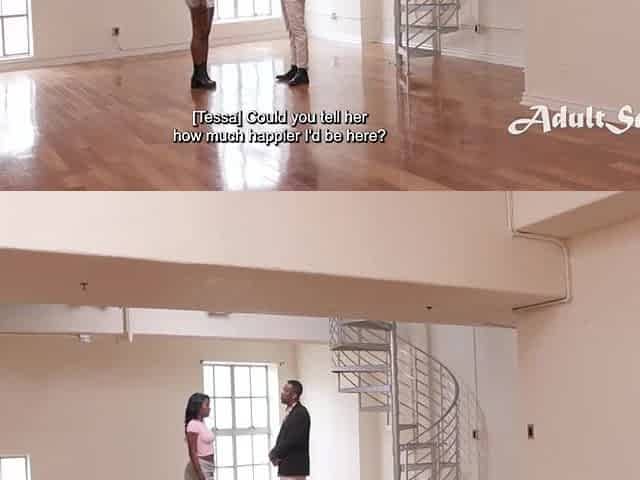 Black Stepdaughter Shows Her Gratitude With Her Throat