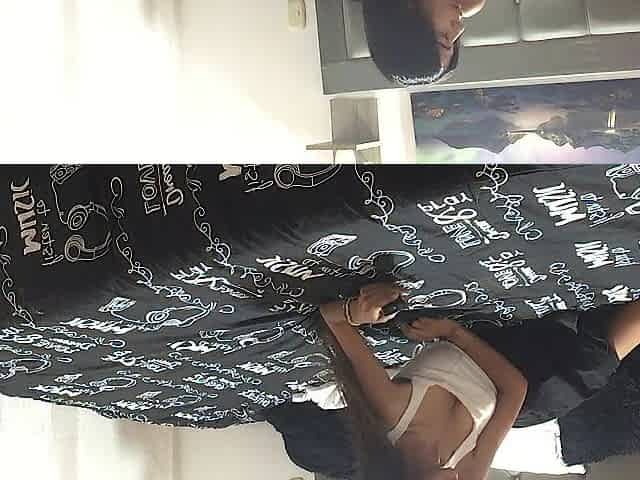 I eat my stepsister's appealing booty in my room