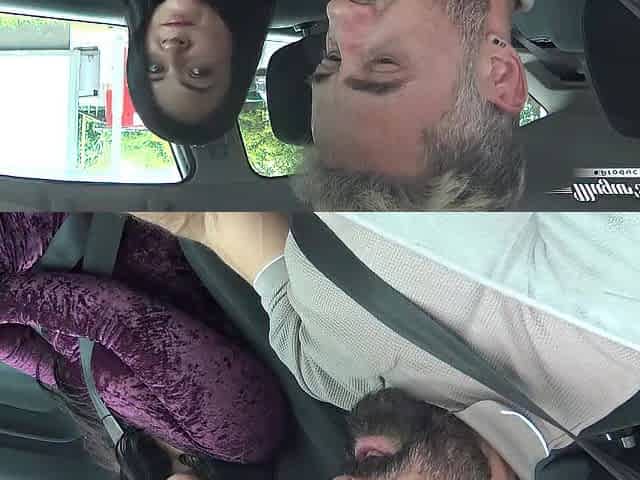Behind The Scenes Of Hairy Christina Santes Banging In The Car