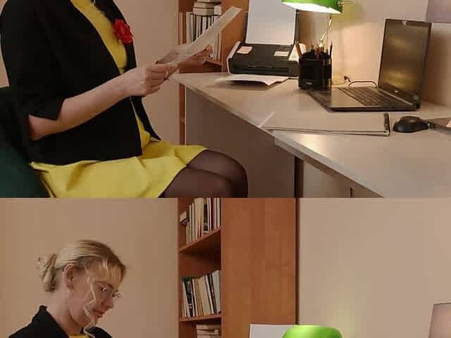 Secret Fantasy Of The Secretary Becomes Reality