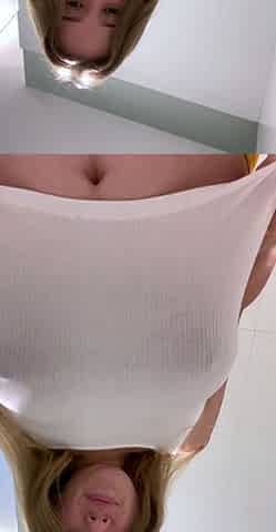 Amateur blondie solo anal masturbation