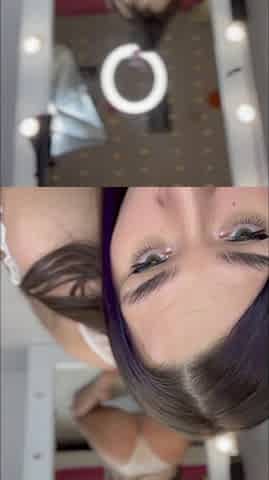 Russian fatty screws herself in the butt with a sex machine and cums