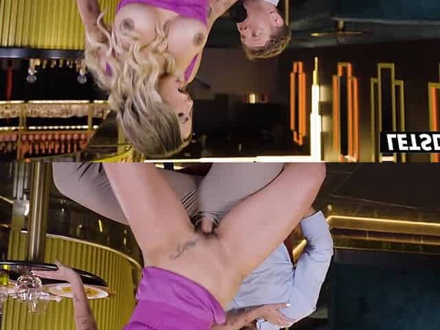 I Rode Him Right There at the Bar and Then This guy Bent Me Over and Drilled My Cunt