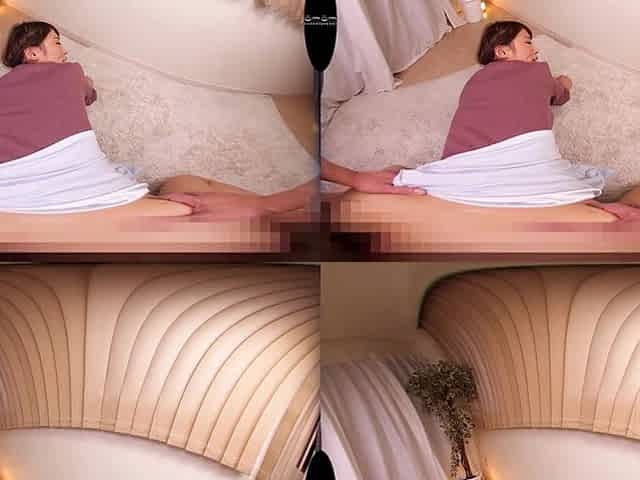Glamour asian temptress hot VR scene