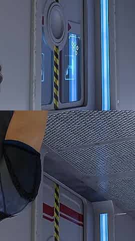 Stranded in Space - Stripper MILF Flashes Her Big Tits
