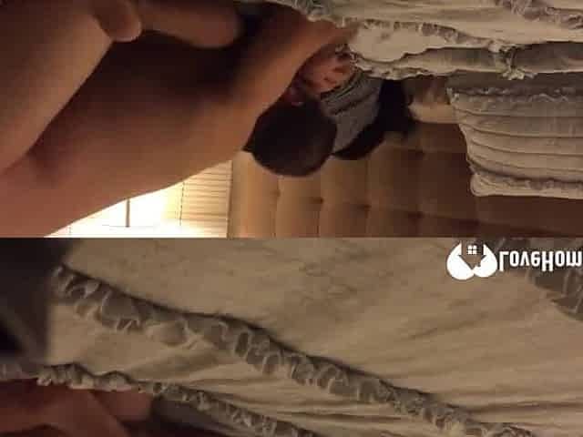 Nailing a beautiful ebony teen in a hotel room
