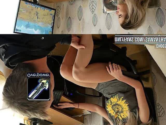 Samantha Flair drilled whilst playing World of Warcraft