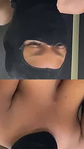 African Mask Sexy Girl Fuck Huge Cucumber