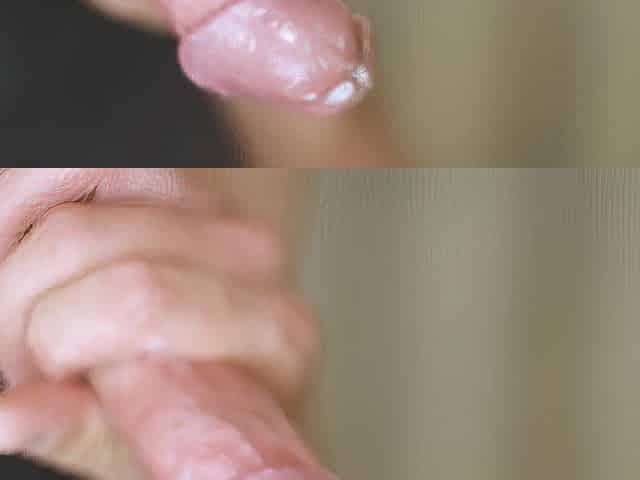 Giant Slow Motion Spunk flow. Close-up spunk fountain