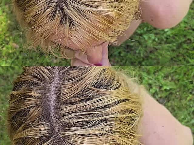 Petite Blonde Gets Massive Outdoor Facial