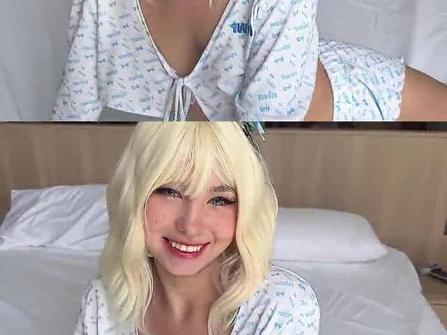 This babe's overspread in cum