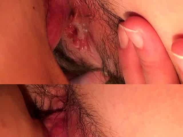 Amateur asian toyer toying at home
