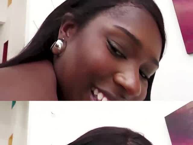 Adorable Black Honeys Ashley Aleigh And TessaThomas Show Their Anal Riding Skills