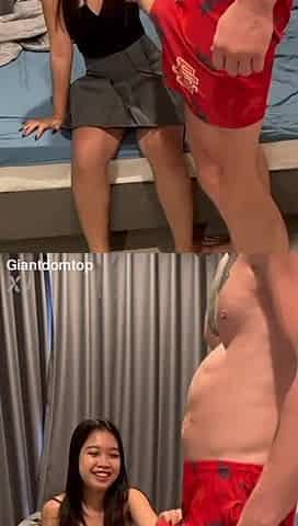 Midget with huge 7 ft super hard screw you cum !