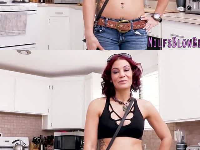 Slutty Pov Milf Blows And Tit Fucks