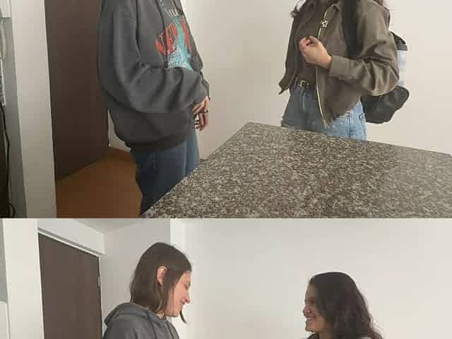 A Lesbian Dominates Me Before I Go to Work
