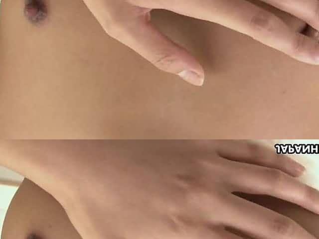 Oriental ballerina has an itch this babe has to rub