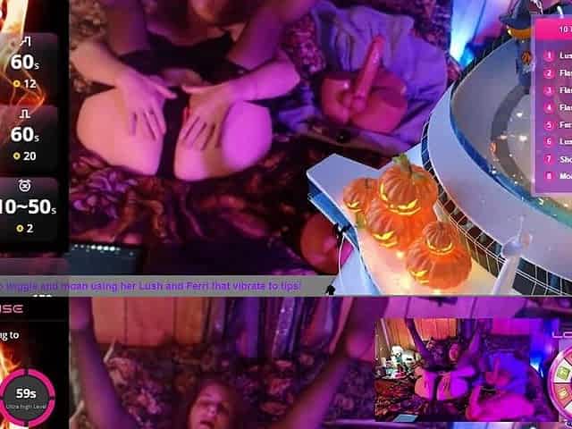 Elara in "the Dreamcore Den" Masturbating, Sucking Cock, and Anal Fucking!