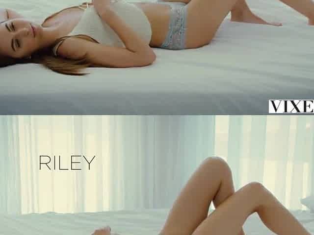 VIXEN Riley Reid and Kendra Sunderland have HOTTEST Lesbo