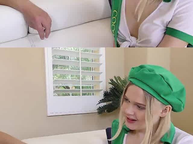 Tiny Blond Coco Lovelock Earns Creampie Inside Her Pleasing Cunt