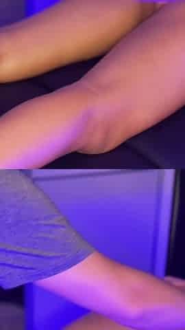 Kicking off with Thighs and Legs, She Was so Into It She Let Me Massage Her Bare Butt Too