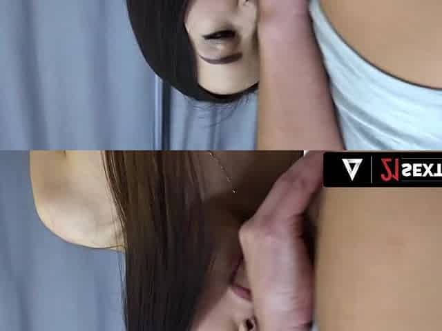 Small Oriental College Hotty Double Permeated!