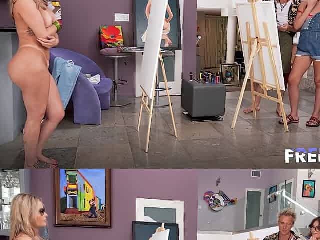 Nicole Aria - You Paint, I Fuck