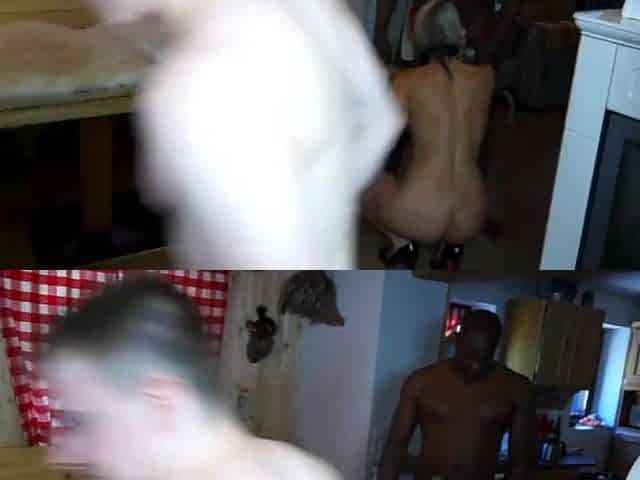 Hot blonde MILF amateur gangbang