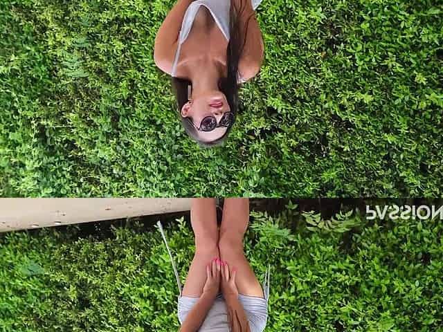 Risky and Very Fast Pee in Tight Sexy Dress