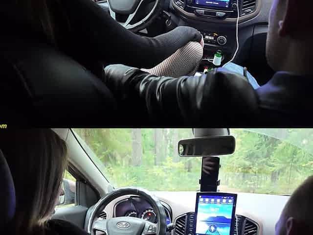 Female Taxi Driver Wants Anal Sex with Passenger