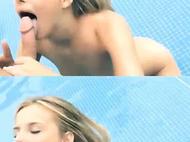 ZVIDZ - Blonde Babe Jillian Janson Squirts While Riding
