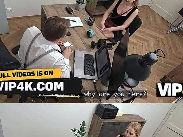 VIP4K. Hailey White is screwing in the Office