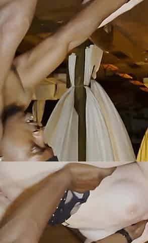 Blond Parisian Slut Banged in All Holes by American BBC Bulls