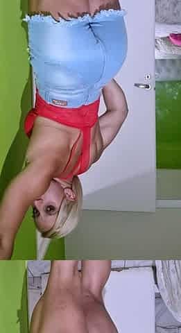 Lovely Blonde With Tight Pussy Masturbate Solo