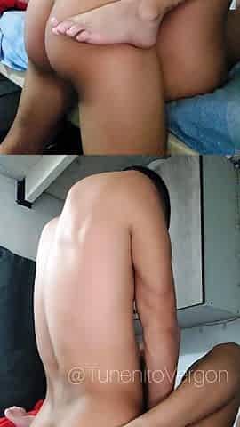 Mi Sexy Friend wanted to try my HUGE COCK, and I ended up