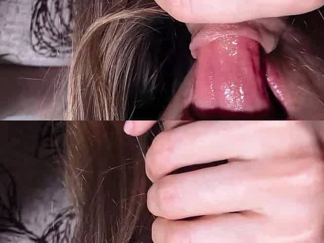 Sucking Foreskin and Eating M&ms From Under a Dick - What an Awesome Video!