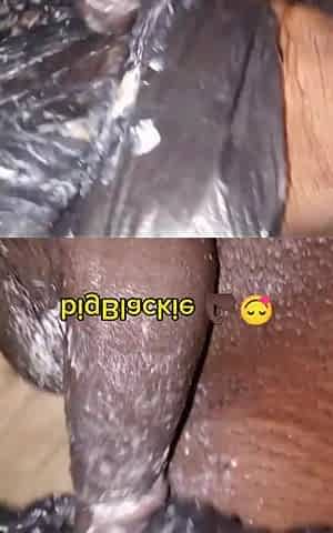 Fresh original episode ebony man with large shlong masturbates for cash