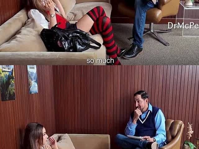 Therapist Seduces Teen Client During Roleplay - Nikki Nicole, Juan Largo