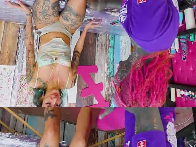 Italian Tattoo Customer Sucks And Fucks While Getting Ink Done! - Edone Kaliyuga And Lily Lu